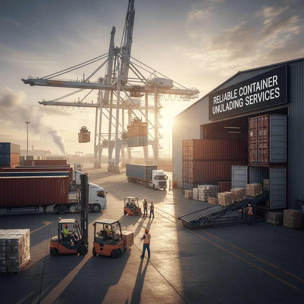 למה דווקא "חברה" לפריקת מכולות ולא עובדים מזדמנים?